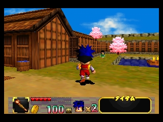 Ganbare Goemon - Neo Momoyama Bakufu no Odori (Japan) In game screenshot